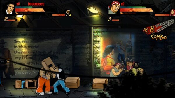 Skinny and Franko: Fist of Violence PS4 (Importación)
