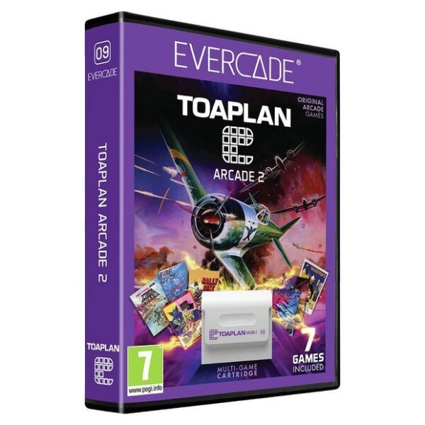 Cartucho Evercade Toaplan Arcade Collection 2