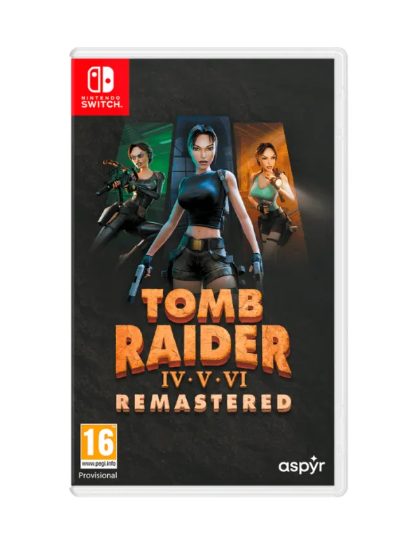 Tomb Raider IV-VI Remastered Starring Lara Croft SWITCH