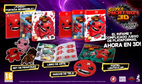 PREPEDIDO SUPER MEAT BOY 3D