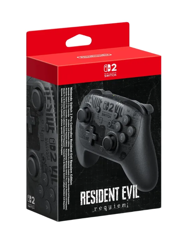 Nintendo Switch 2 Pro Controller Edición Resident Evil Requiem