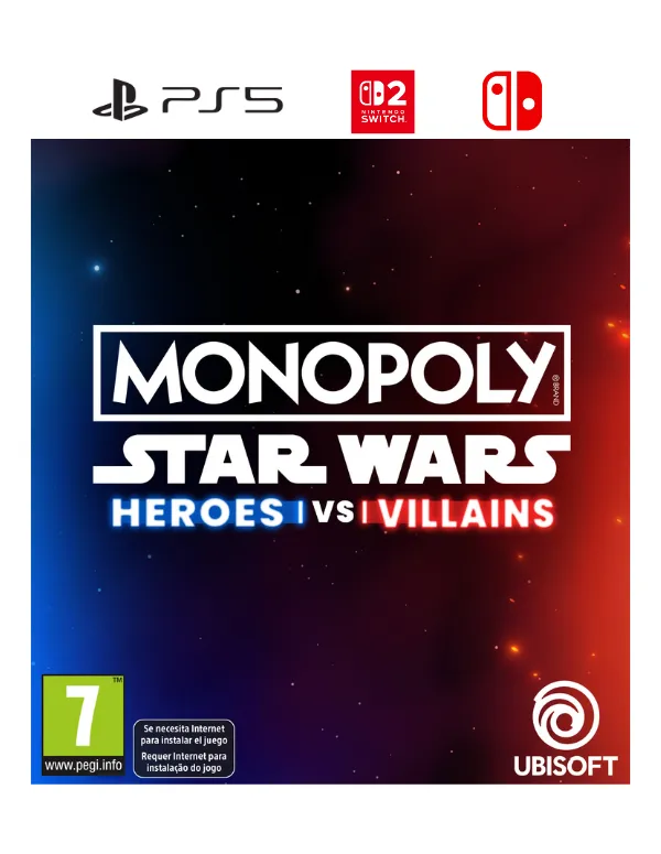 RESERVA Monopoly Star Wars Heroes VS Villains