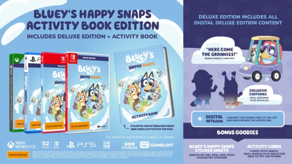 RESERVA Bluey´s Happy Snaps Deluxe Edition