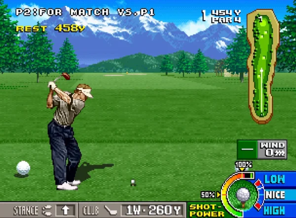 RESERVA Big Tournament Golf - NEOGEO AES+