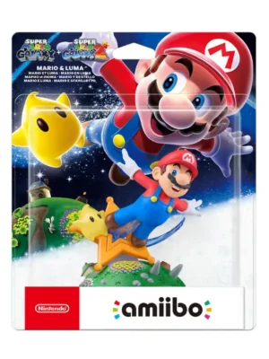 amiibo de Mario y Destello (Super Mario Galaxy + Super Mario Galaxy 2)