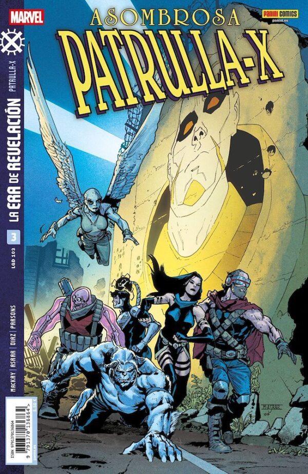 La Era de Revelacion Asombrosa Patrulla-X Nº03