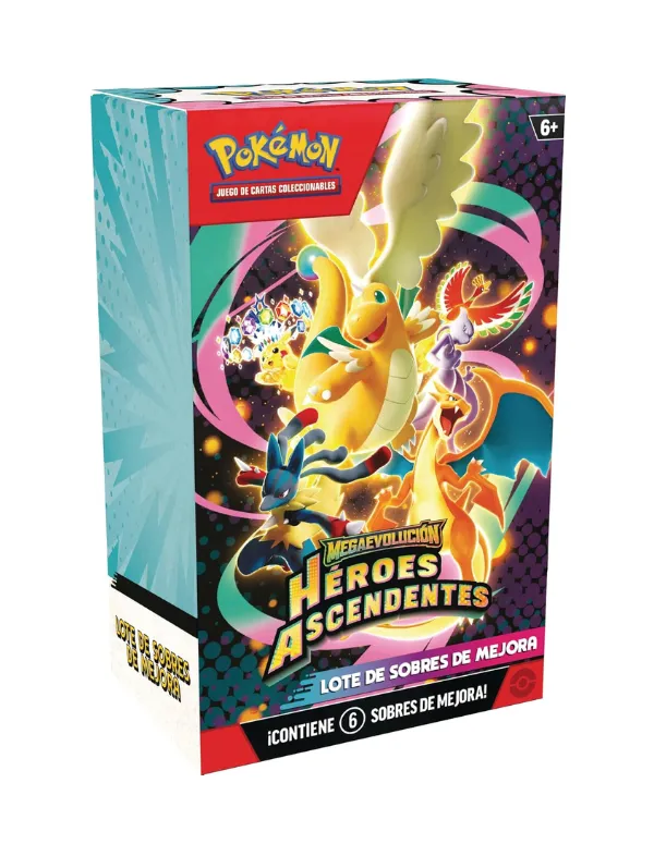 Heroes Ascendentes Booster Bundle Español TCG Pokémon
