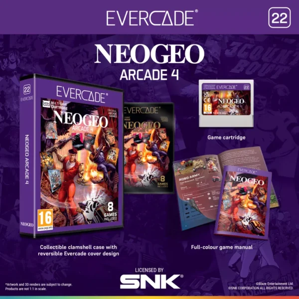 RESERVA Evercade NEOGEO Arcade 4