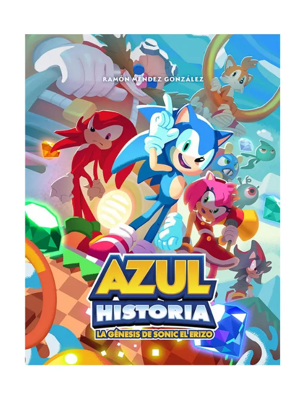 Azul historia la genesis de Sonic el erizo
