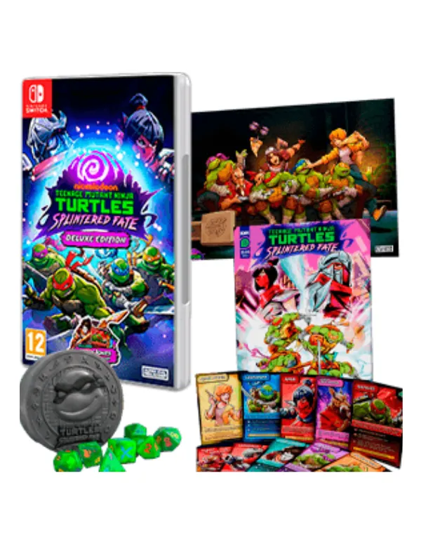 TMNT: Splintered Fate Pipin Hot Coll. Ed SWITCH IMPORTACIÓN