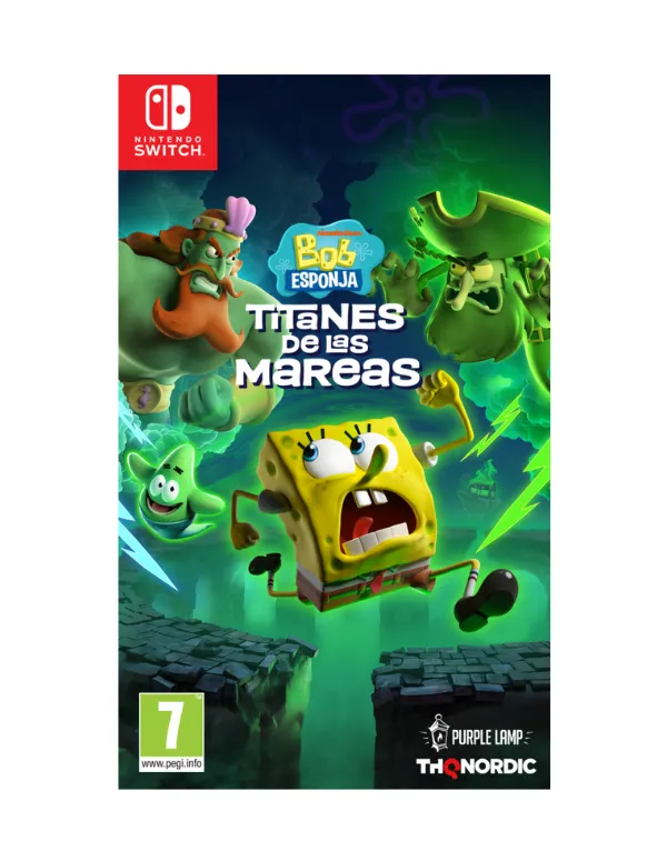 RESERVA Bob Esponja: Titanes de las mareas - SWITCH