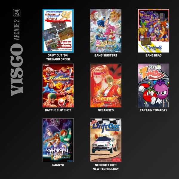 RESERVA Evercade Visco Arcade Col. 2