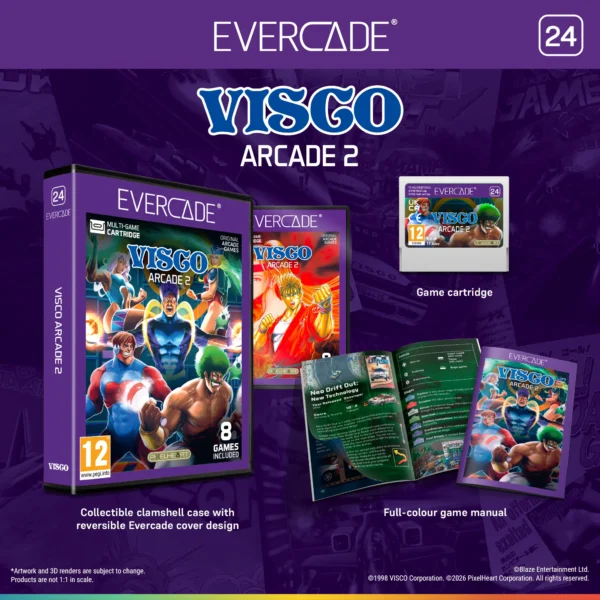 RESERVA Evercade Visco Arcade Col. 2