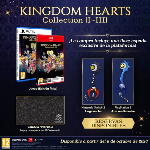 RESERVA Kingdom Hearts Collection (I-III)