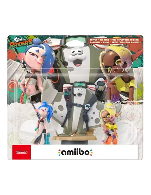 RESERVA Amiibo Splatoon Raiders Megan, Angie y Rayan