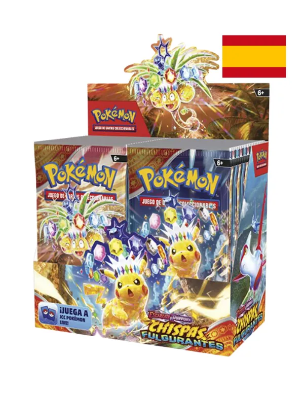 Caja de Sobres Chispas Fulgurantes ESP