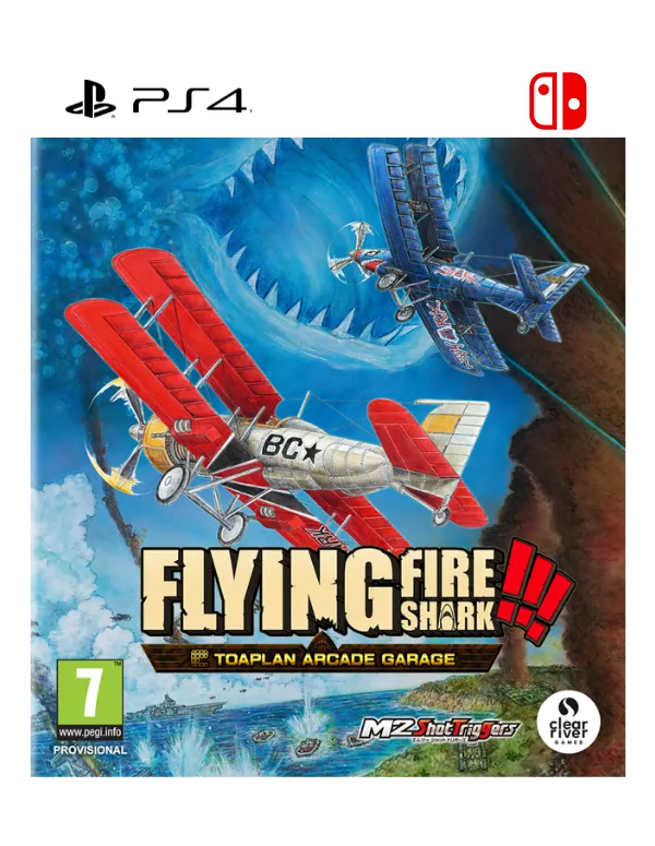 RESERVA Toaplan Arcade Garage Flying Fire Shark