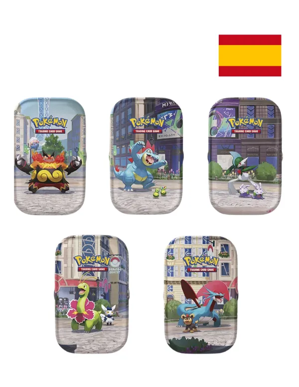 PREPEDIDO Minilata de Ciudad Luminalia Pokémon ESP 1xUnidad