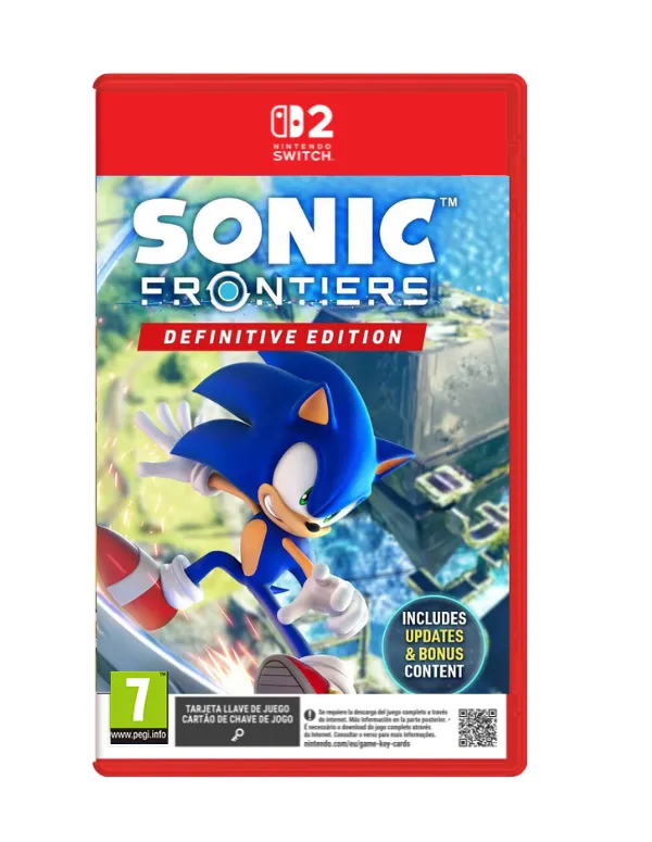 PREPEDIDO Sonic Frontiers Definitive Edition SWITCH 2