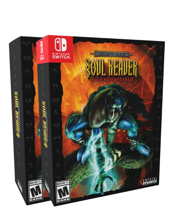 Legacy of Kain Soul Reaver 1 y 2 Remastered Collectors Edition (Importación)