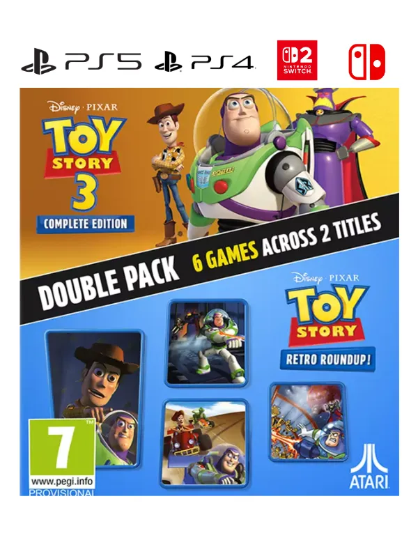 RESERVA Toy Story Retro Roundup! + Toy Story 3 Complete Edition Double Pack