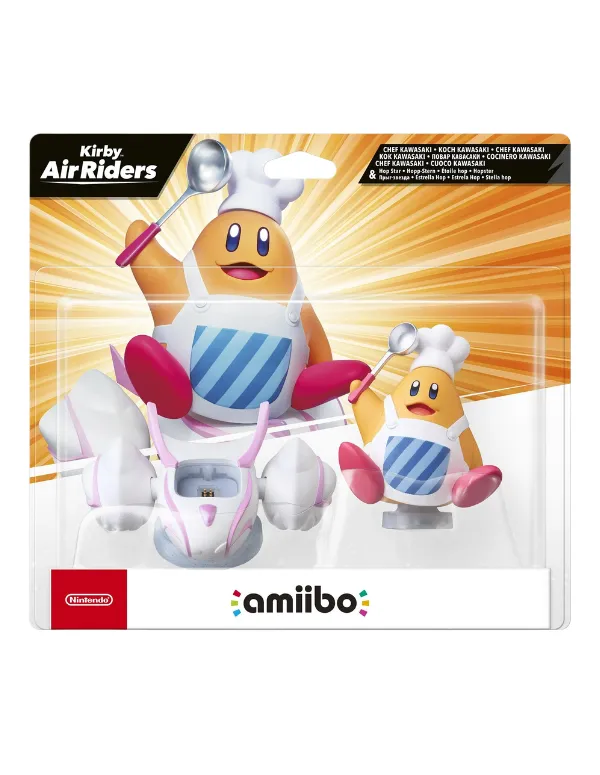 RESERVA Amiibo Chef Kawasaki & Hop Star Kirby Air Riders