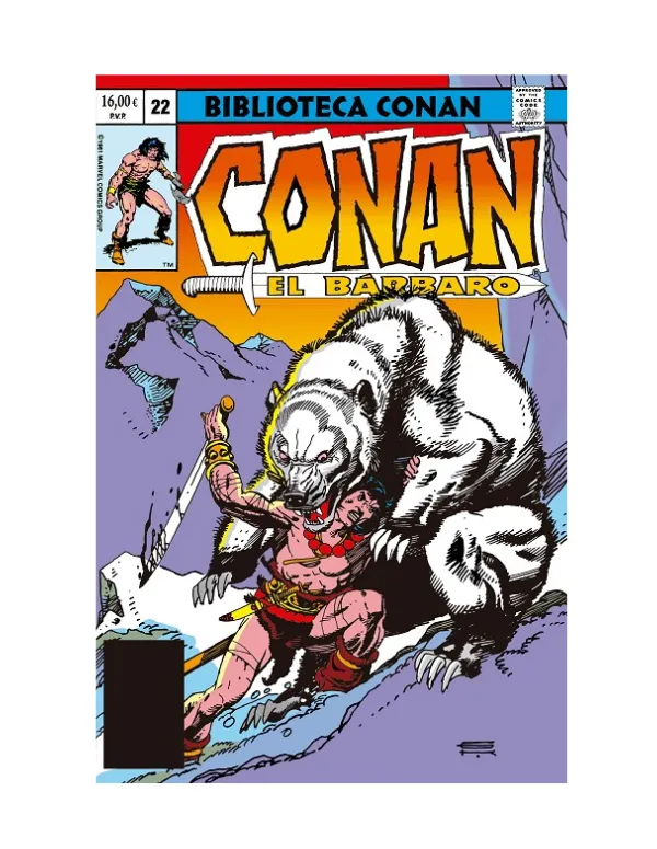 Biblioteca Conan: Conan el Bárbaro Nº22