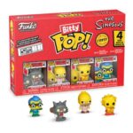 Bitty Pop Los Simpsom Scratchy Pack 4- 2,5cm