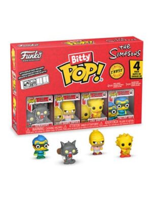 Bitty Pop Los Simpsom Scratchy Pack 4- 2,5cm