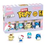 Bitty Pop Hello Kitty and Friends Pack 4 2,5cm