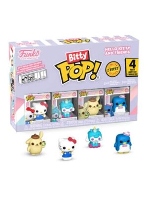 Bitty Pop Hello Kitty and Friends Pack 4 2,5cm