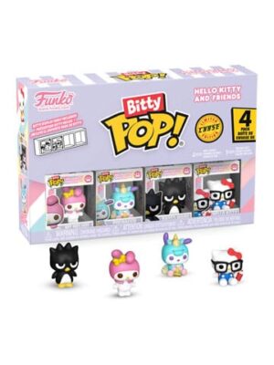 Bitty Pop My Melody Hello Kitty Pack 4 2,5cm