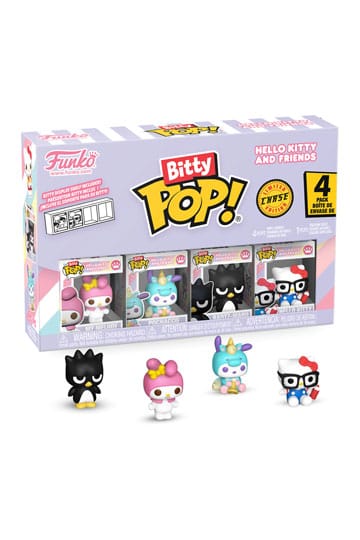 Bitty Pop My Melody Hello Kitty Pack 4 2,5cm