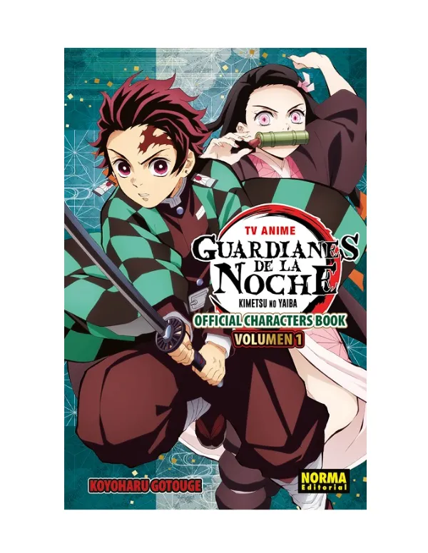 TV Anime Guardianes de la Noche Official Characters Book Nº01