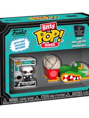 Bitty Pop Jack Skellington With Snowmobile 2,5cm