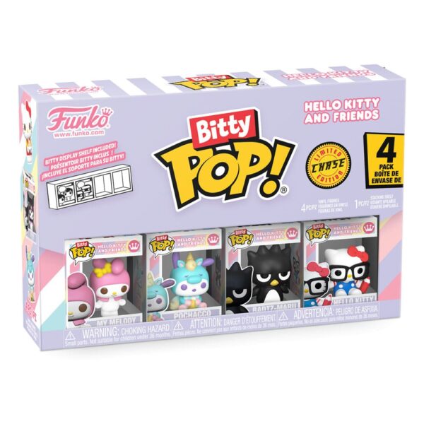 Bitty Pop My Melody Hello Kitty Pack 4 2,5cm