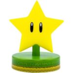 Lampara Mario Bros super star icon light v3