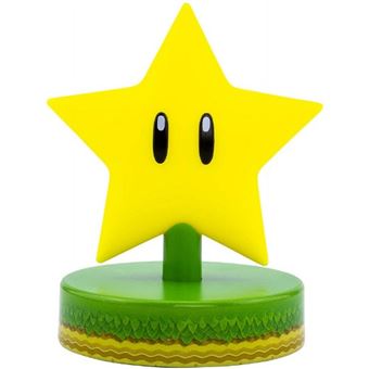 Lampara Mario Bros super star icon light v3