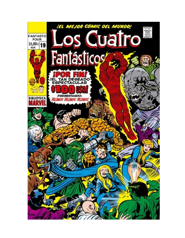 Biblioteca Marvel: Los 4 Fantásticos Nº19