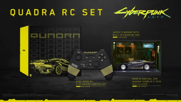 RESERVA Coche Radiocontrol Cyberpunk Quadra Turbo R