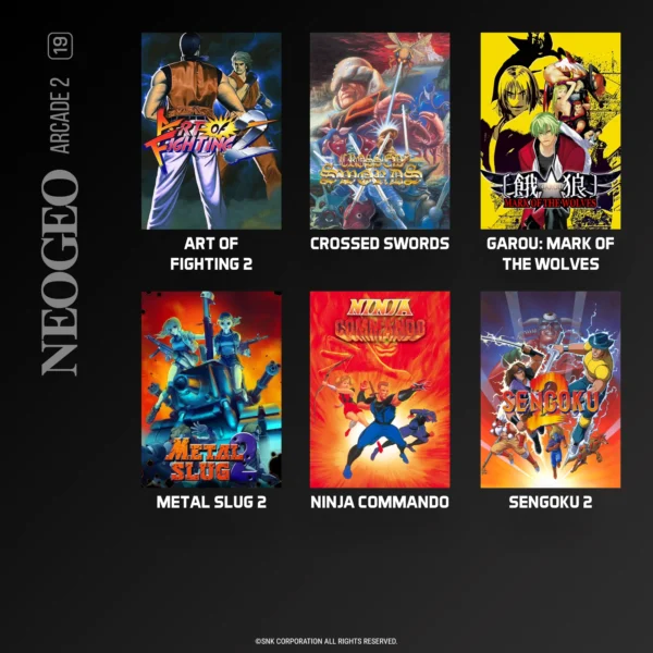 RESERVA NEOGEO Super Pocket Starter Bundle Evercade