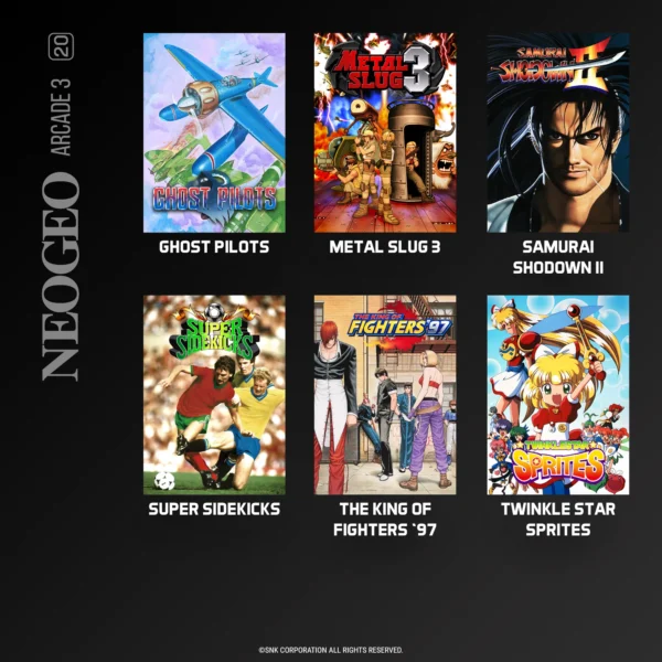 RESERVA NEOGEO Super Pocket Starter Bundle Evercade