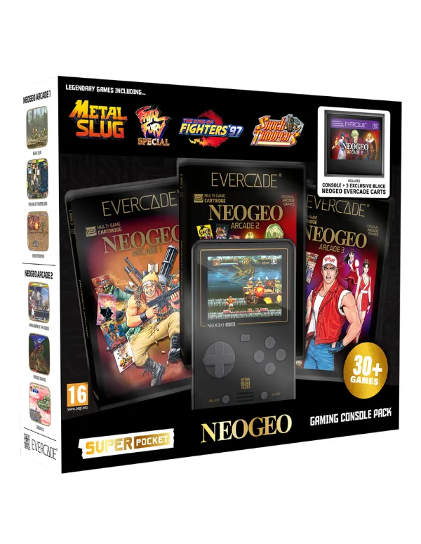 RESERVA NEOGEO Super Pocket Starter Bundle Evercade