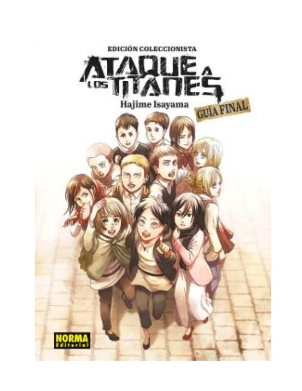 Ataque a los Titanes Guía Final Edición Coleccionista