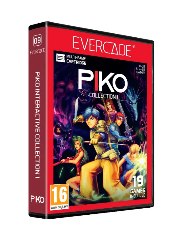 Cartucho Evercade PIKO Collection 1