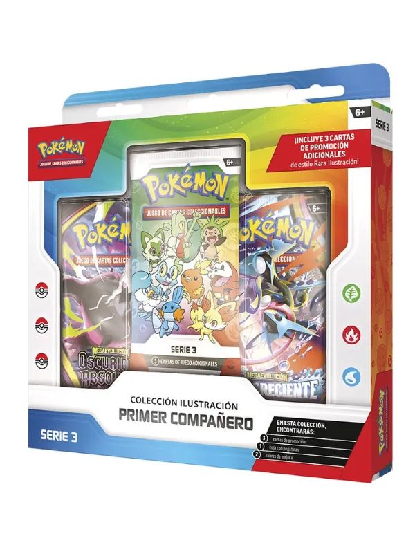 First Partner Illustration Collection SERIE 3 Primer Compañero ESPAÑOL Pokemon TCG