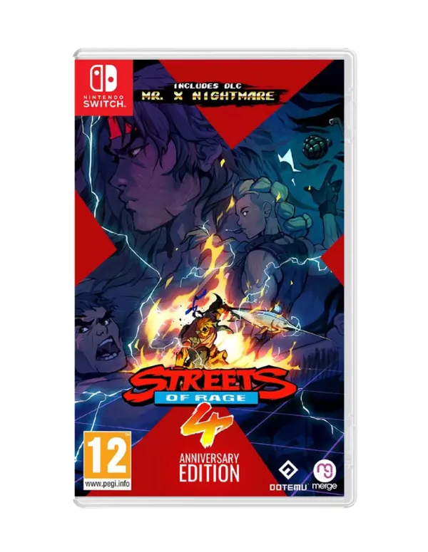 Streets of Rage 4 Anniversary Edition SWITCH