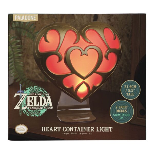 Lampara Contenedor de Corazon Tears of the Kingdom
