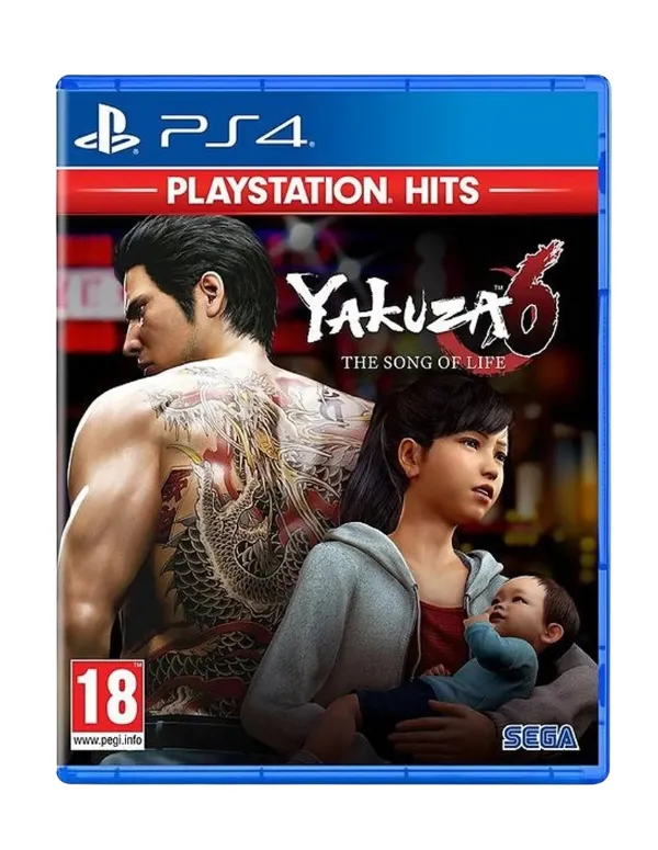 Yakuza 6 The Song of Life PlayStation Hits PS4