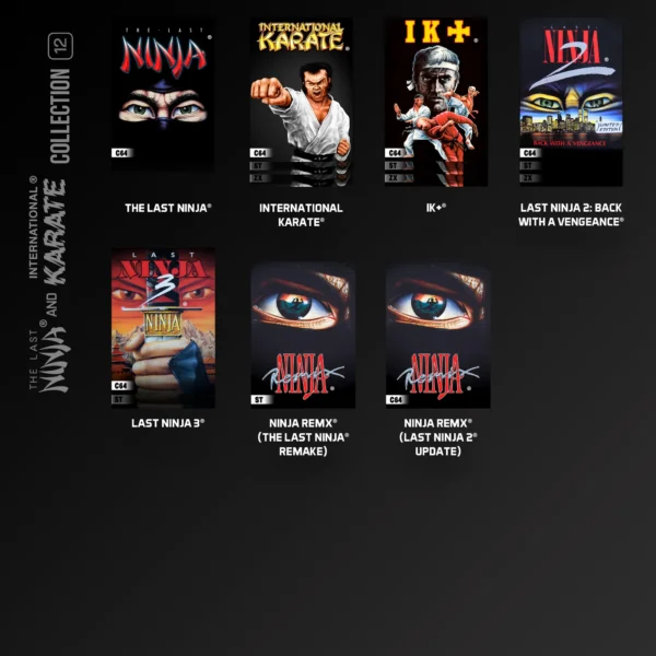 RESERVA The Last Ninja e IK Collection EVERCADE